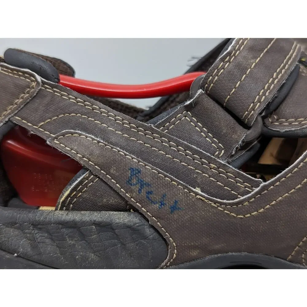 Teva Men's Forebay Fisherman Sandal Shoe Brown Hiking Adjustable 1001116 Size 8